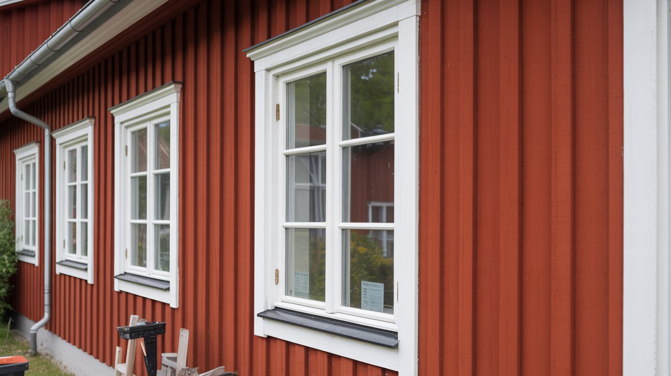 fönstermålning
