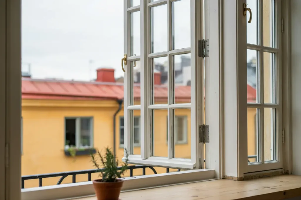 t tning och injustering av balkongf nster i flerbostadshus p s dermalm